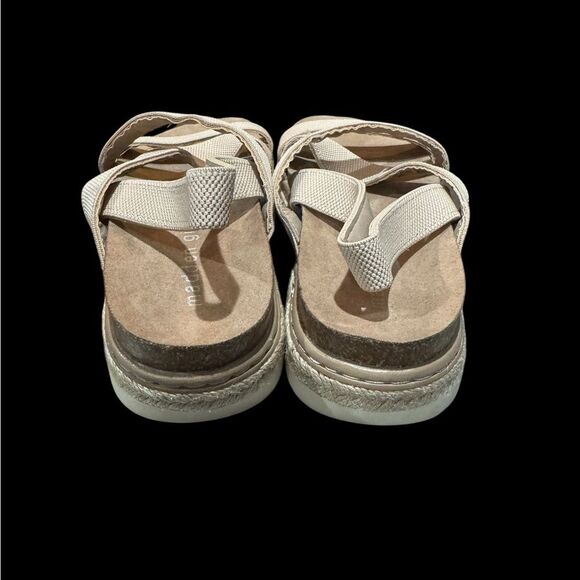 Madden Girl Lorra Blush Platform Sandals Women’s Medium Height Size 7 1/2 - Picture 5 of 6